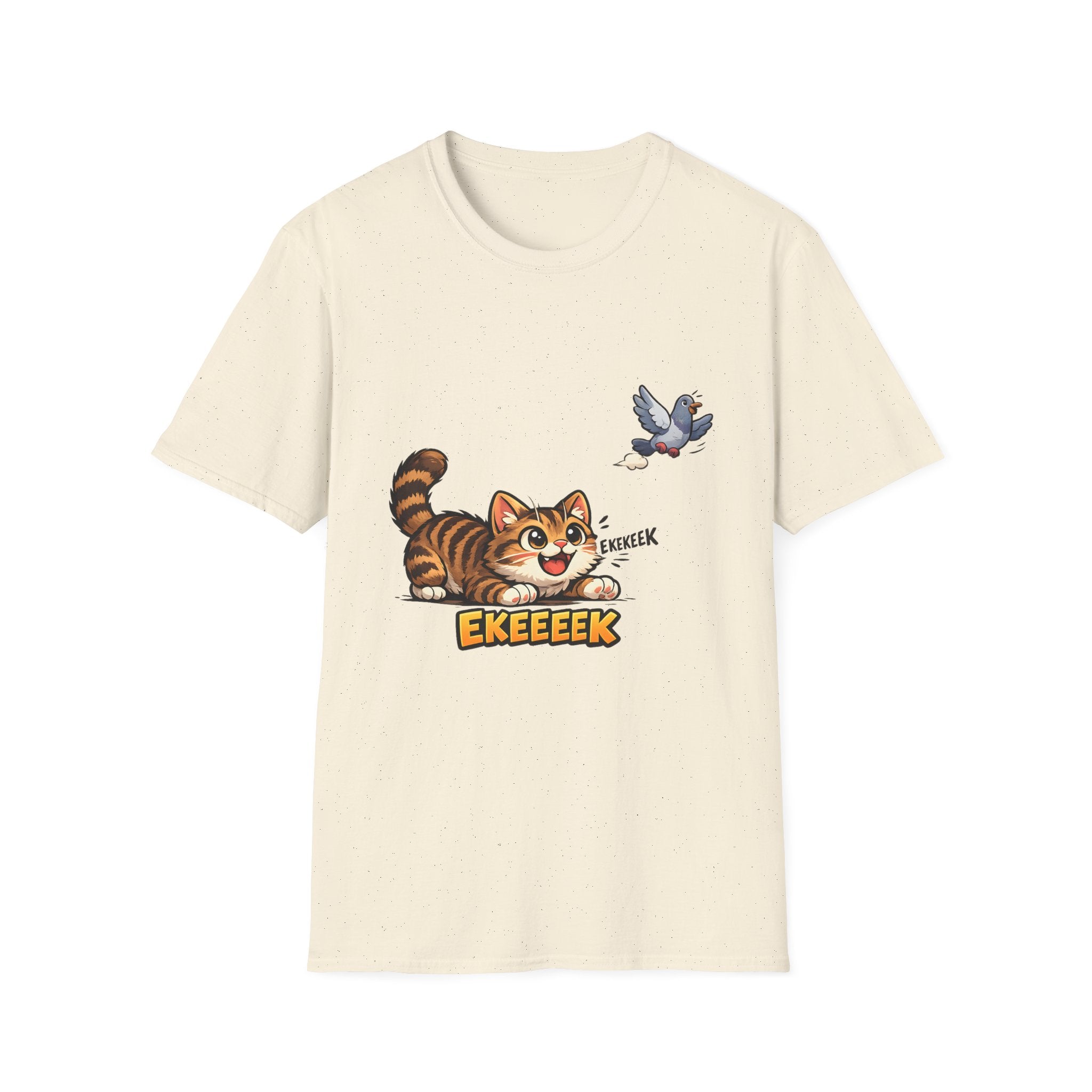 Cat Chasing Bird T-Shirt