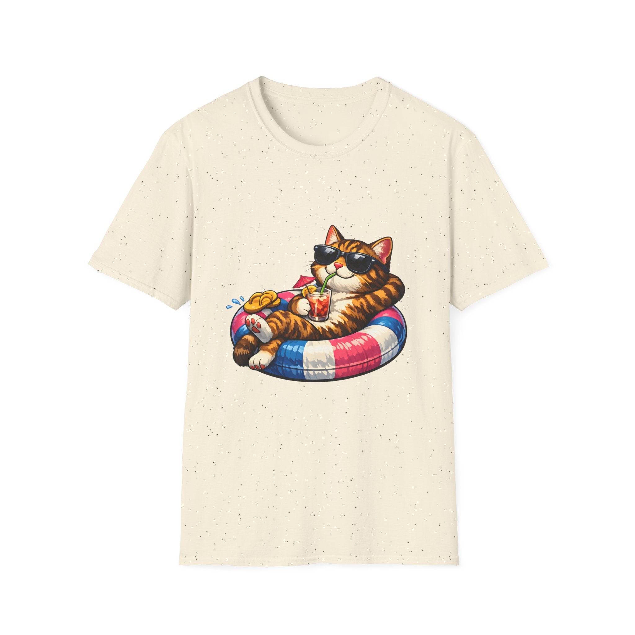 Summer Lazy Cat T-Shirt