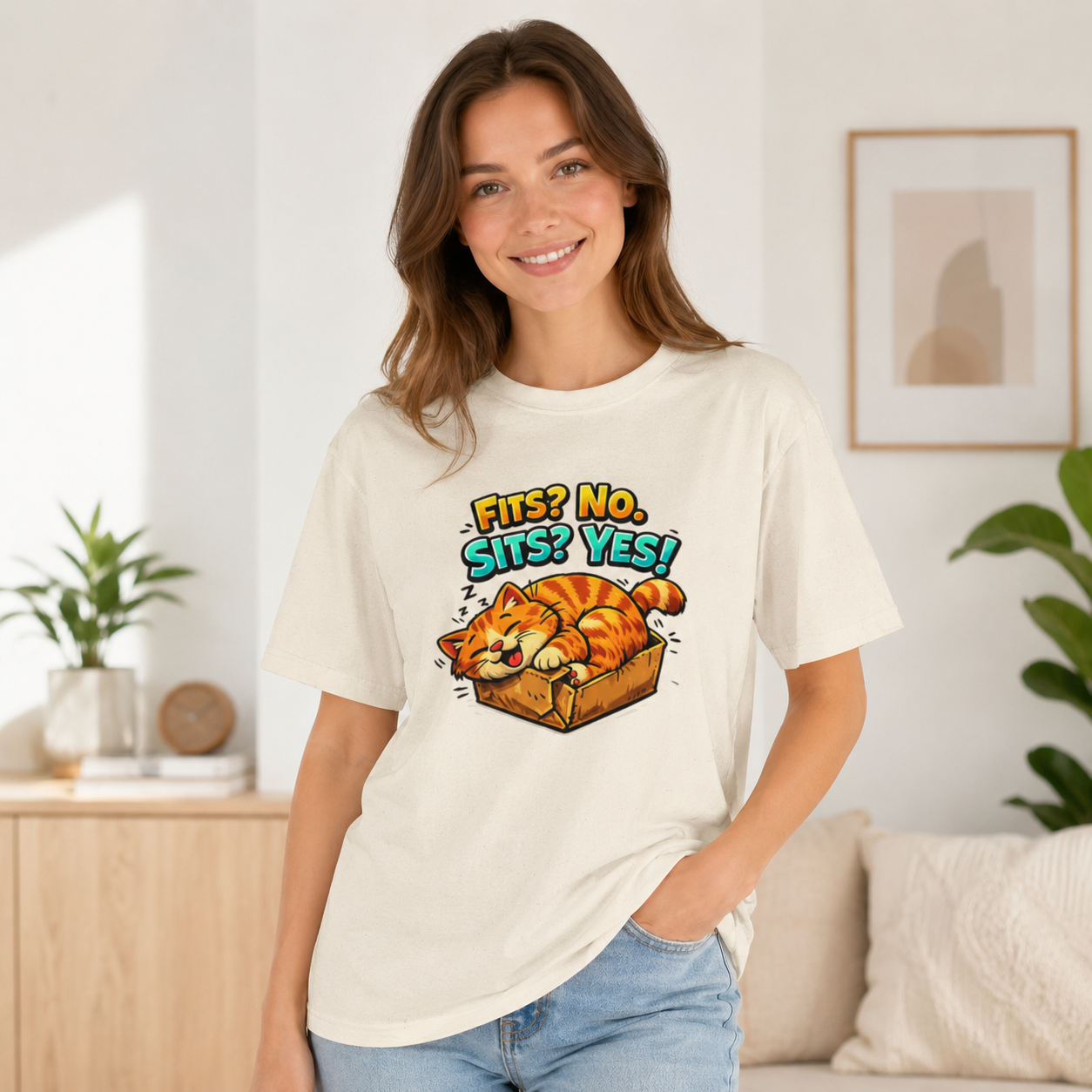 Cat in Box T-Shirt
